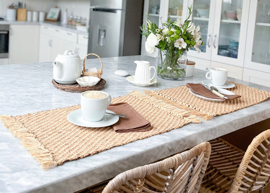 Beige & Canela Flecos