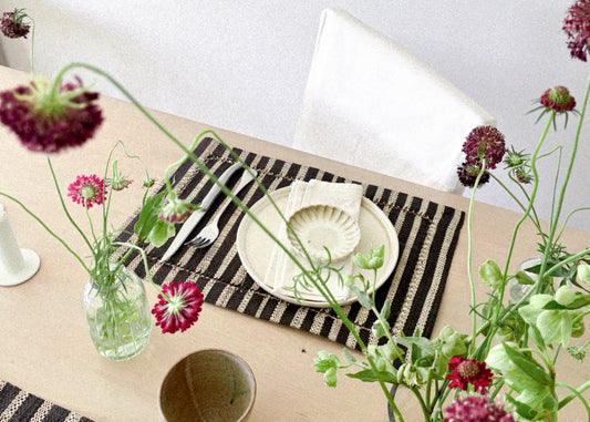 Grafito & Beige - Set de 6